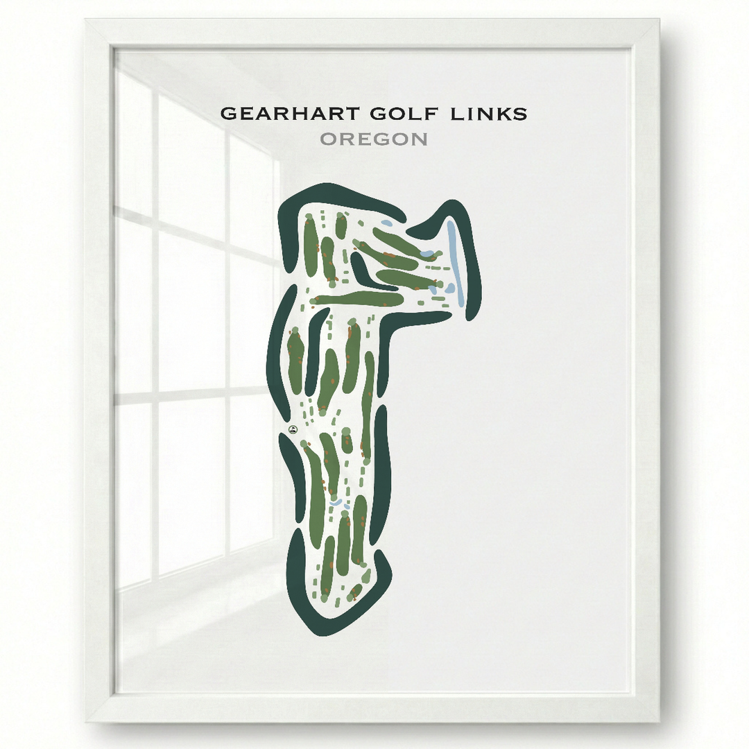 Gearhart Golf Links, Oregon - Printed Golf Courses