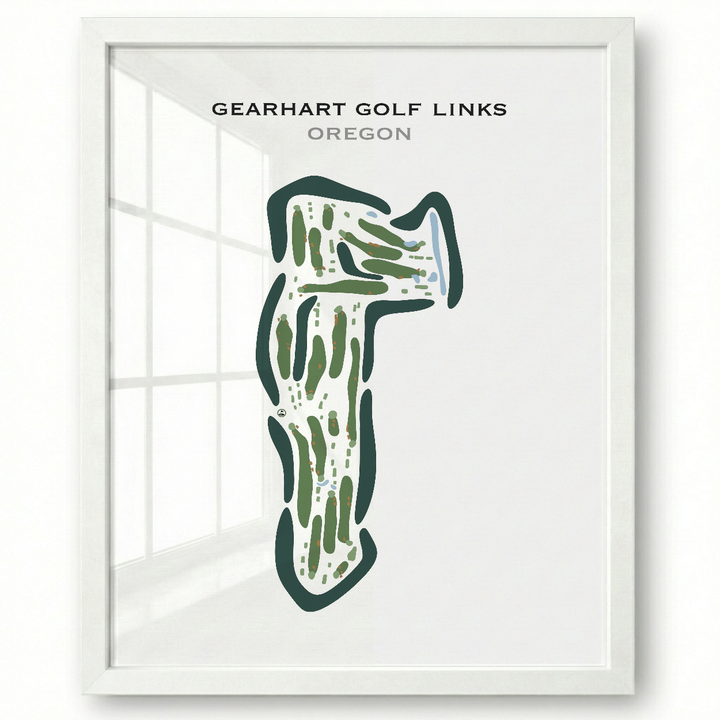 Gearhart Golf Links, Oregon - Printed Golf Courses