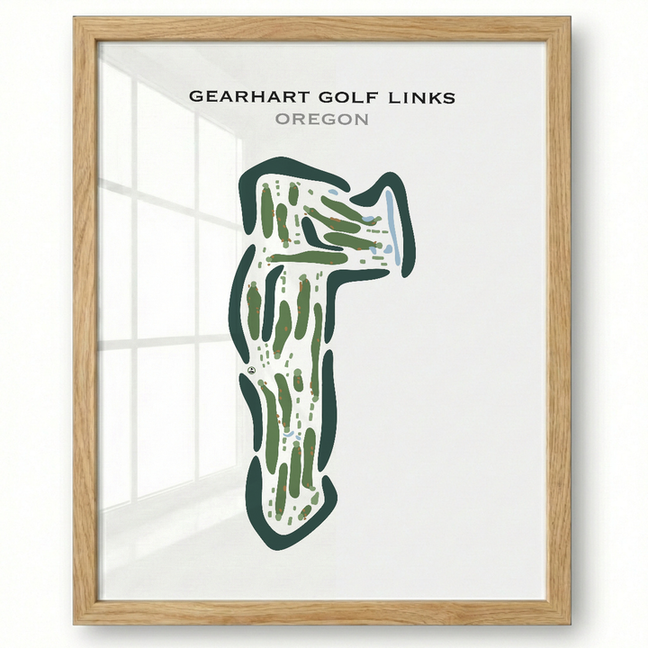 Gearhart Golf Links, Oregon - Printed Golf Courses