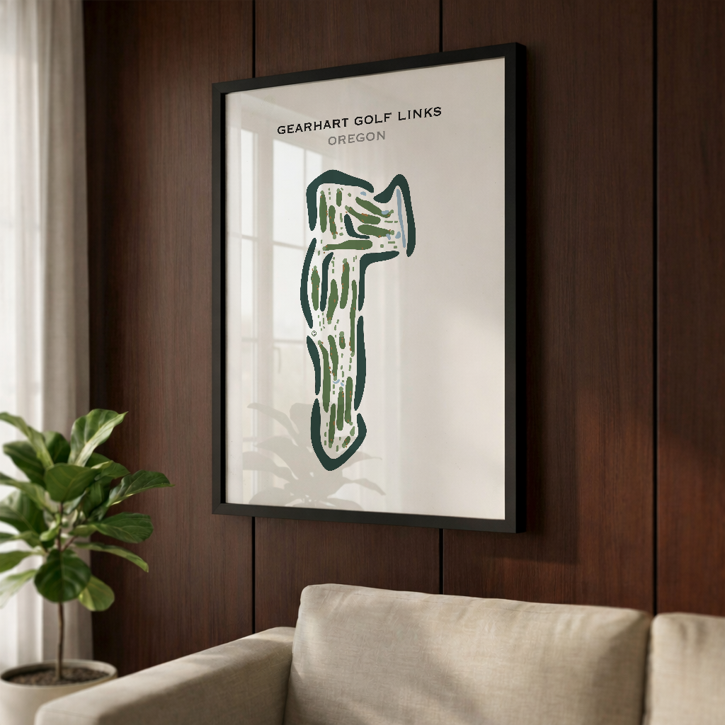 Gearhart Golf Links, Oregon - Printed Golf Courses