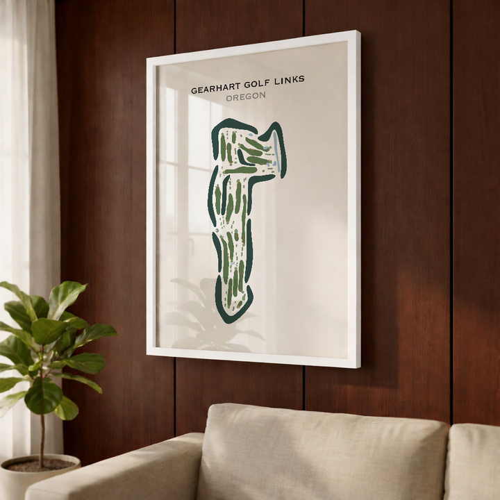Gearhart Golf Links, Oregon - Printed Golf Courses