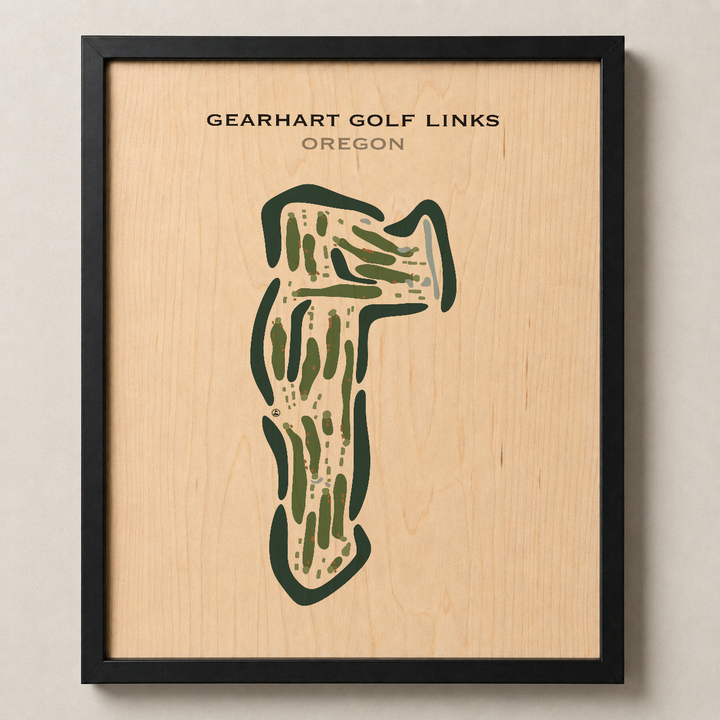 Gearhart Golf Links, Oregon - Printed Golf Courses