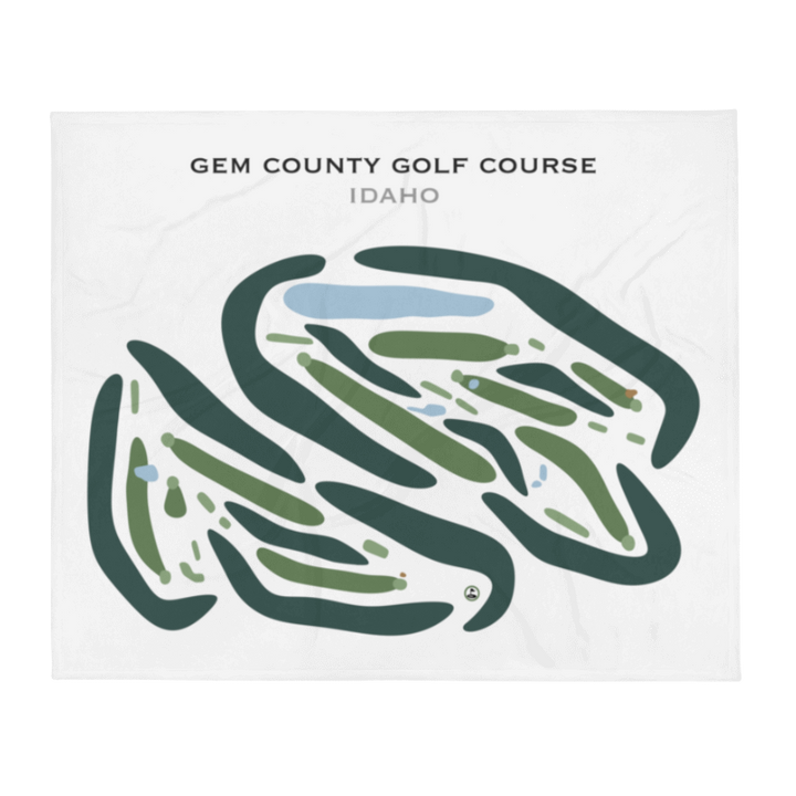Gem County Golf Course, Idaho - Printed Golf Courses