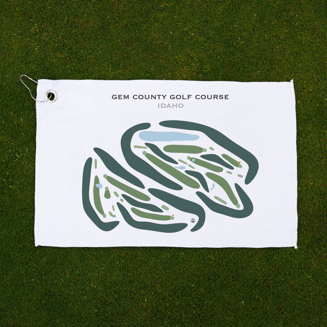 Gem County Golf Course, Idaho - Printed Golf Courses