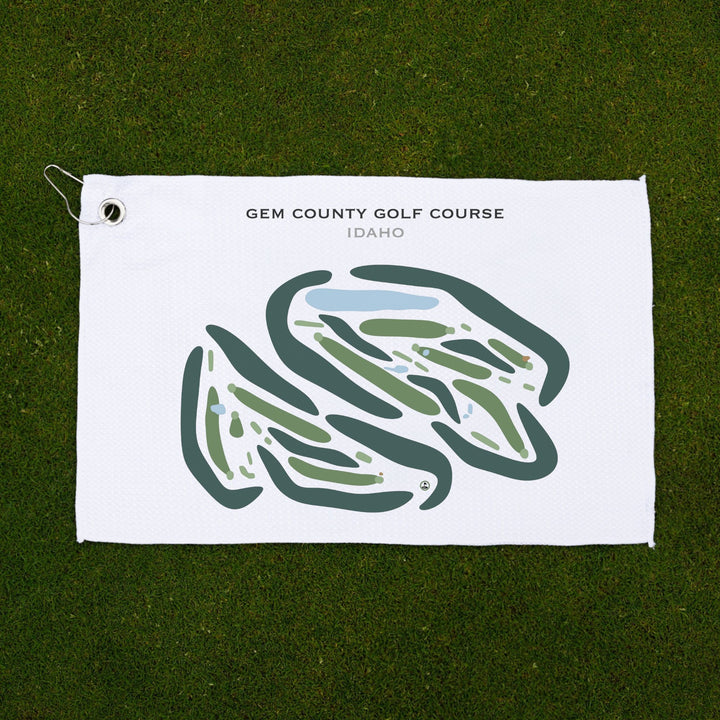 Gem County Golf Course, Idaho - Printed Golf Courses