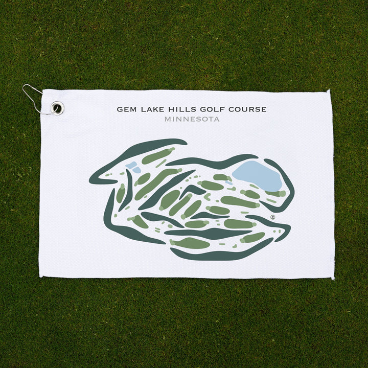 Gem Lake Hills Golf Course, Minnesota - Printed Golf Courses