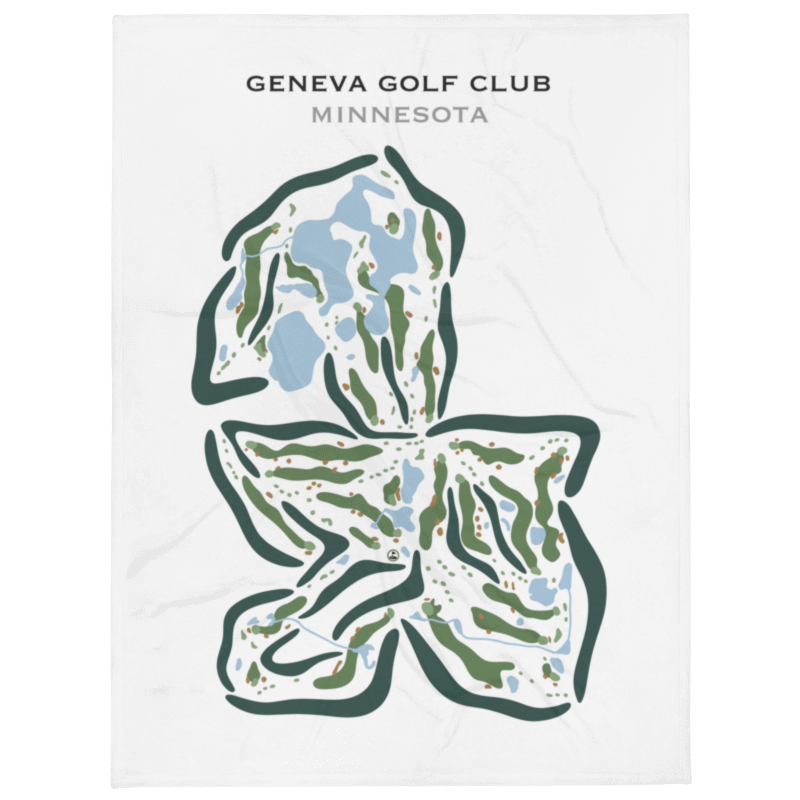 Geneva Golf Club, Minnesota - Printed Golf Courses