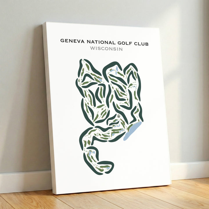 Geneva National, Wisconsin - Printed Golf Courses