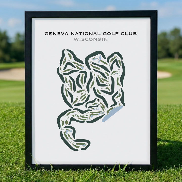Geneva National, Wisconsin - Printed Golf Courses