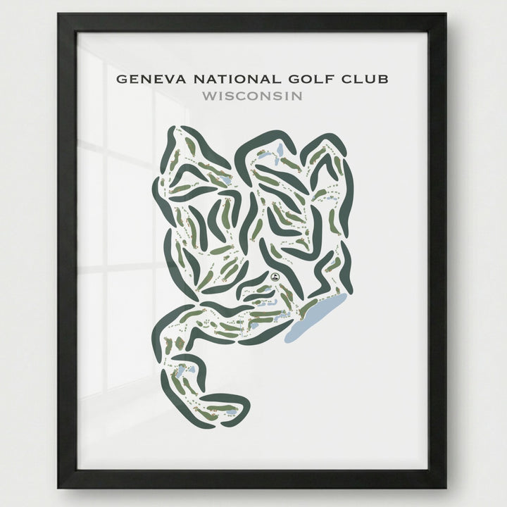 Geneva National, Wisconsin - Printed Golf Courses