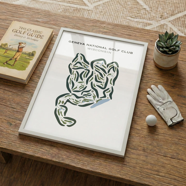 Geneva National, Wisconsin - Printed Golf Courses