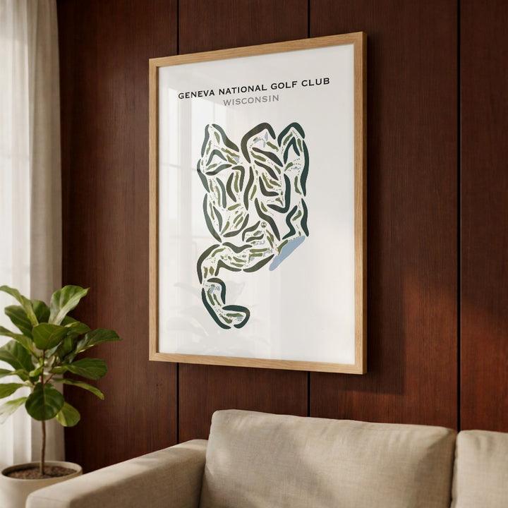 Geneva National, Wisconsin - Printed Golf Courses