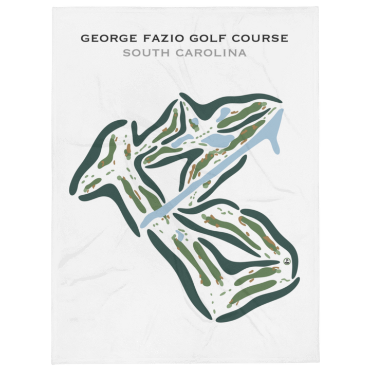 George Fazio Golf Course, South Carolina - Printed Golf Courses