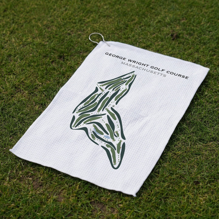 George Wright Golf Course, Massachusetts - Printed Golf Courses