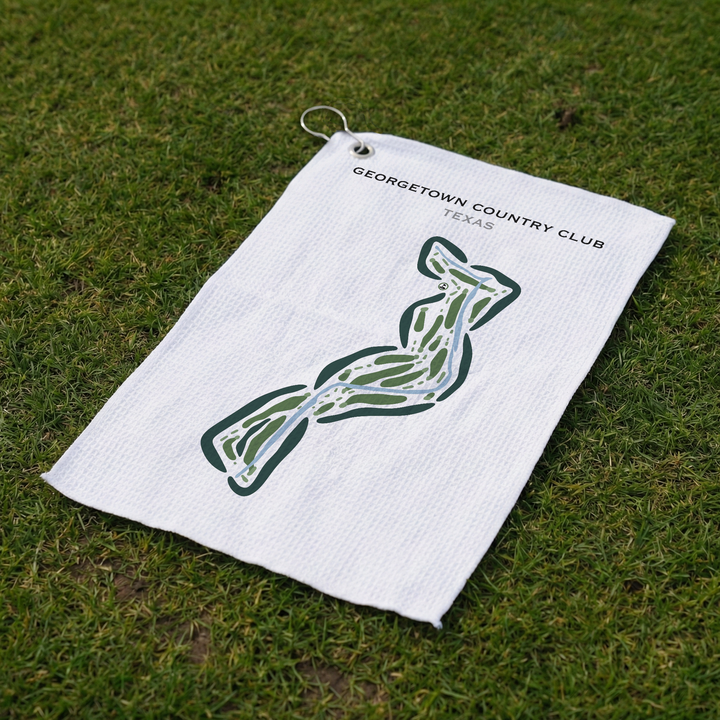 Georgetown Country Club, Texas - Printed Golf Courses