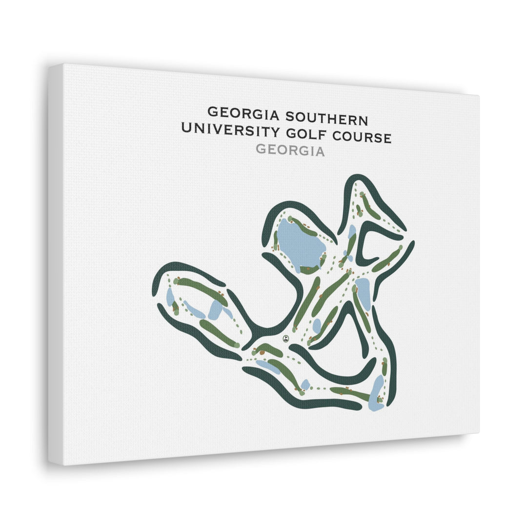 Georgia Southern University Golf Course, Georgia - Printed Golf Courses