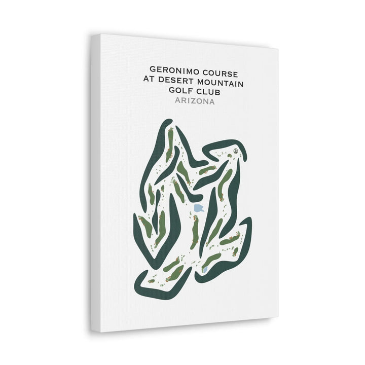 Geronimo Course at Desert Mountain Golf Club, Arizona - Printed Golf Courses
