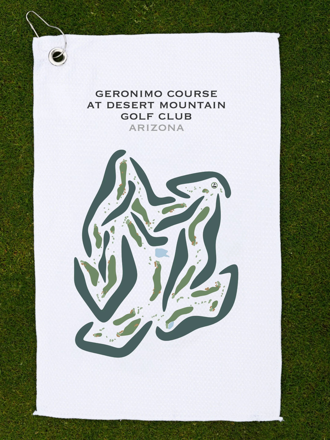 Geronimo Course at Desert Mountain Golf Club, Arizona - Printed Golf Courses
