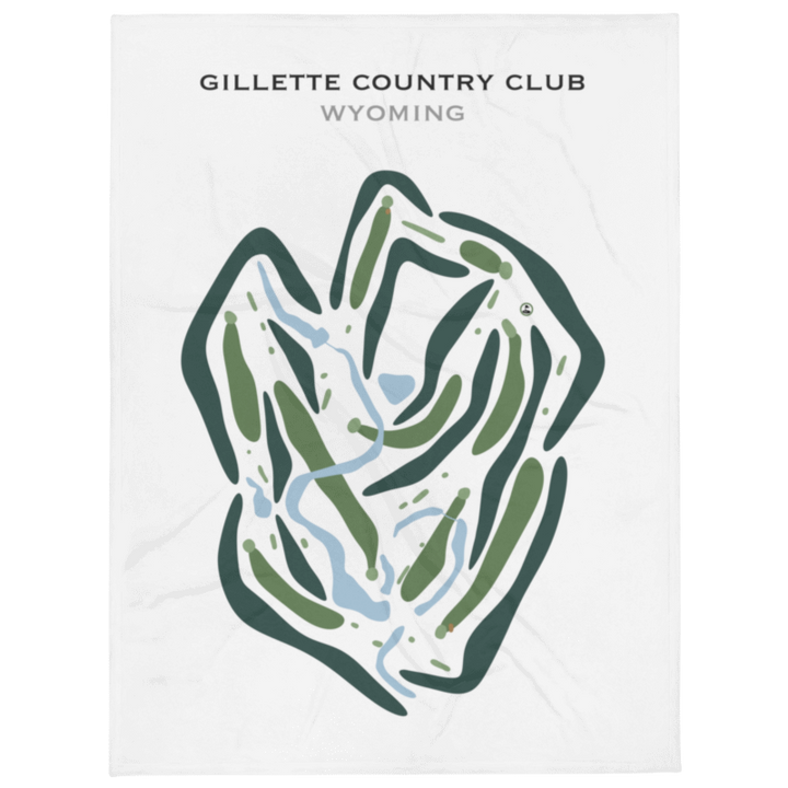 Gillette Country Club, Wyoming - Printed Golf Courses