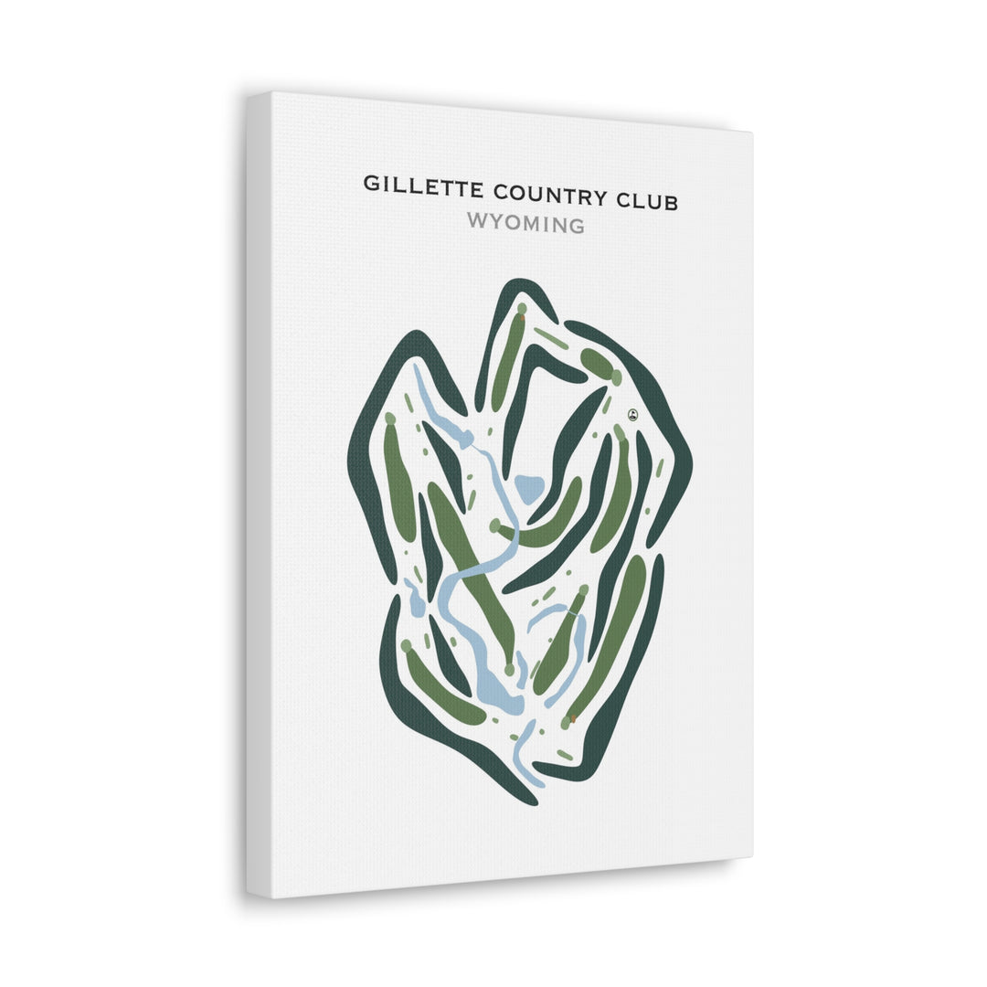 Gillette Country Club, Wyoming - Printed Golf Courses