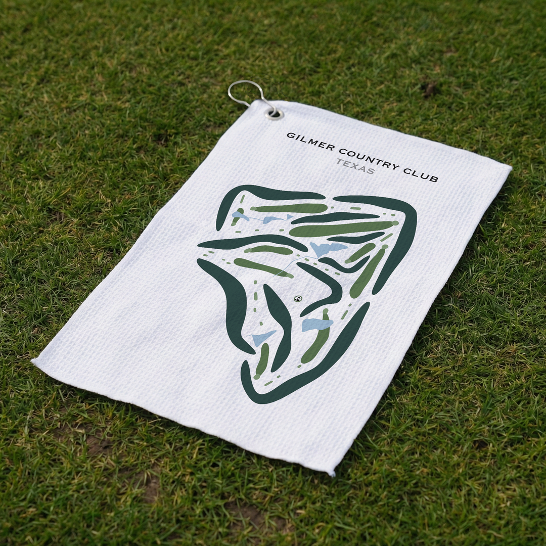 Gilmer Country Club, Texas - Printed Golf Courses