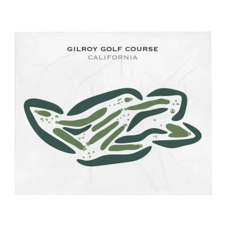 Gilroy Golf Course, California - Printed Golf Courses