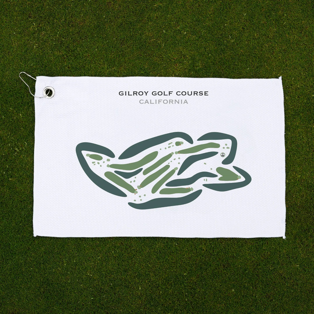 Gilroy Golf Course, California - Printed Golf Courses