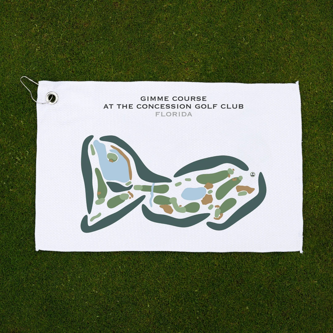 Gimme Course at The Concession Golf Club, Florida - Printed Golf Courses