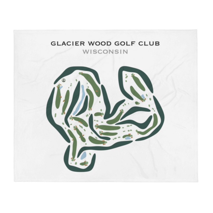 Glacier Wood Golf Club, Wisconsin - Printed Golf Courses