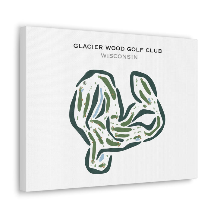 Glacier Wood Golf Club, Wisconsin - Printed Golf Courses