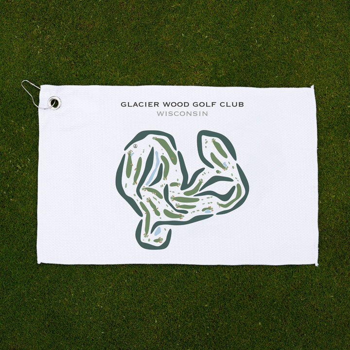 Glacier Wood Golf Club, Wisconsin - Printed Golf Courses