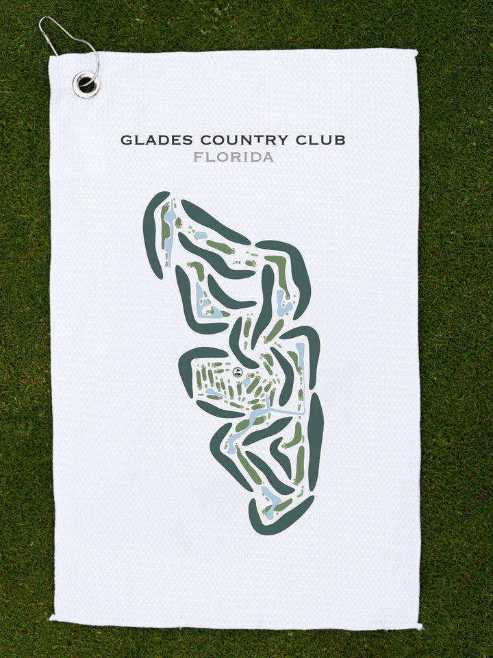 Glades Country Club, Florida - Printed Golf Courses