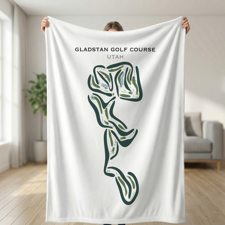 Gladstan Golf Course, Utah - Printed Golf Courses