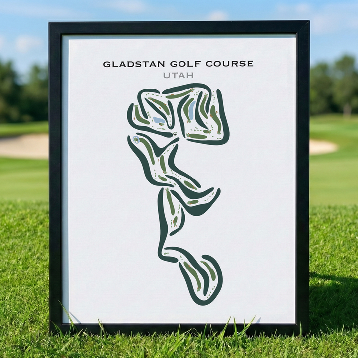 Gladstan Golf Course, Utah - Printed Golf Courses