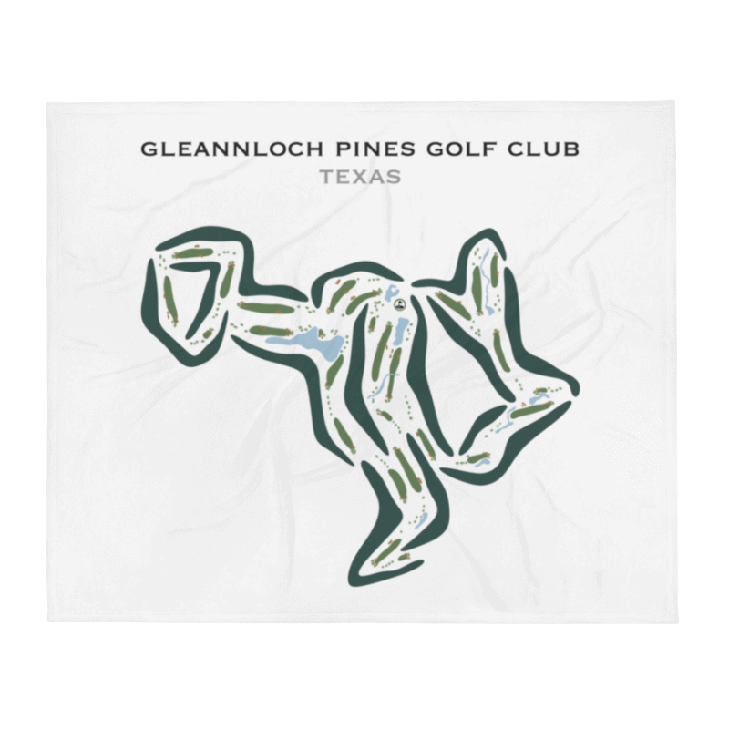 Gleannloch Pines Golf Club, Texas - Printed Golf Courses