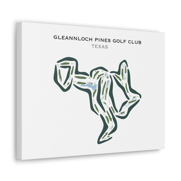 Gleannloch Pines Golf Club, Texas - Printed Golf Courses