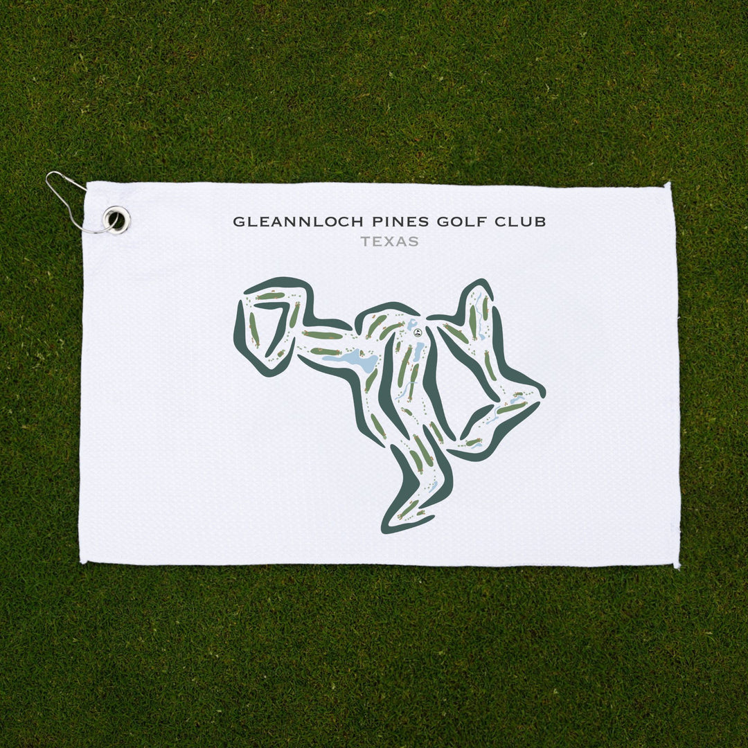 Gleannloch Pines Golf Club, Texas - Printed Golf Courses