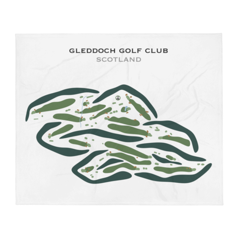 Gleddoch Golf Club, Scotland - Printed Golf Courses