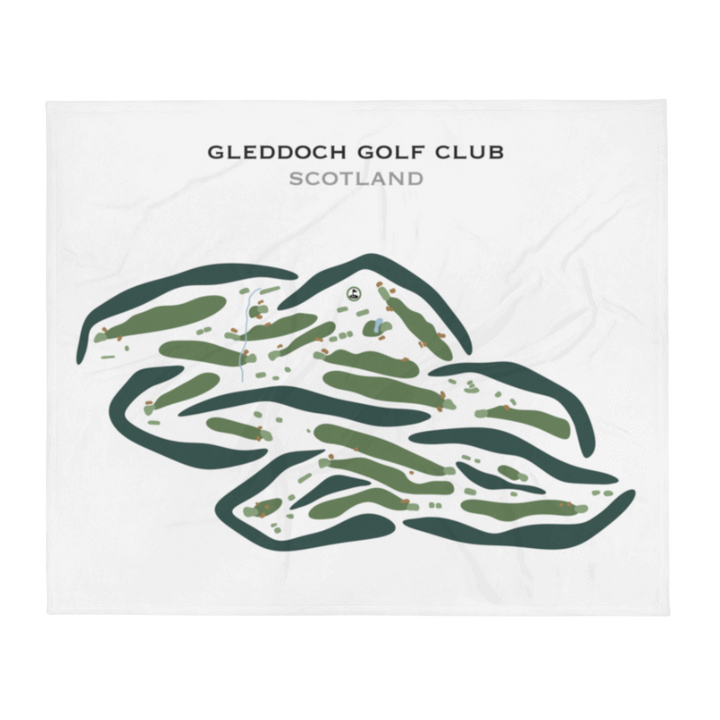 Gleddoch Golf Club, Scotland - Printed Golf Courses