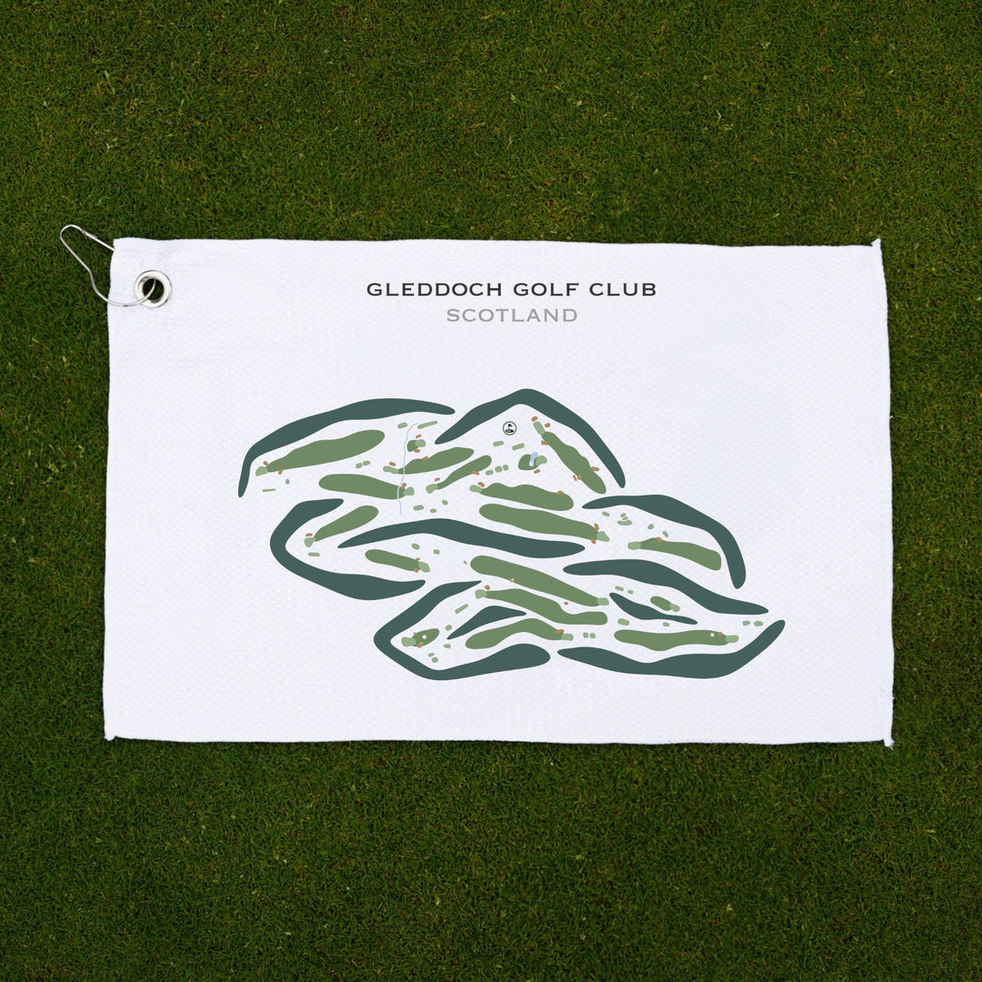 Gleddoch Golf Club, Scotland - Printed Golf Courses