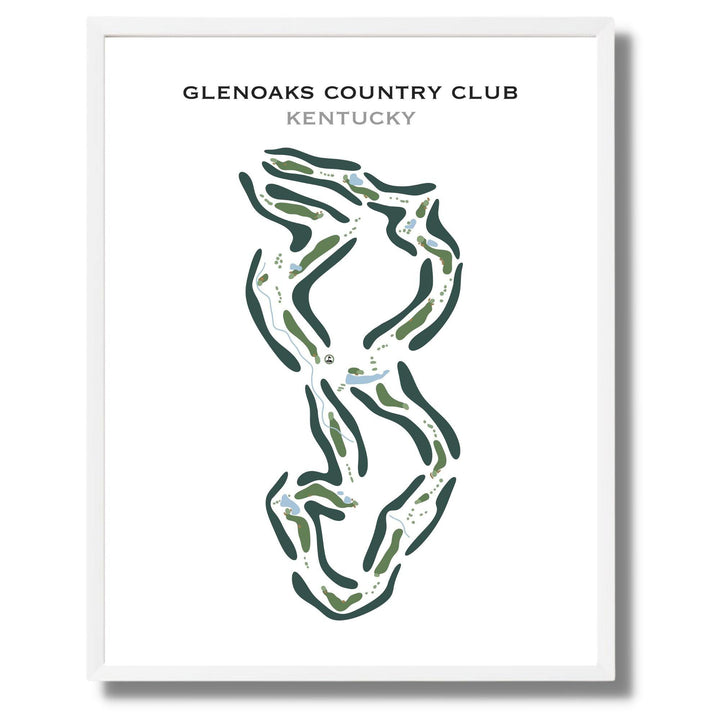 GlenOaks Country Club, Kentucky - Golf Course Prints