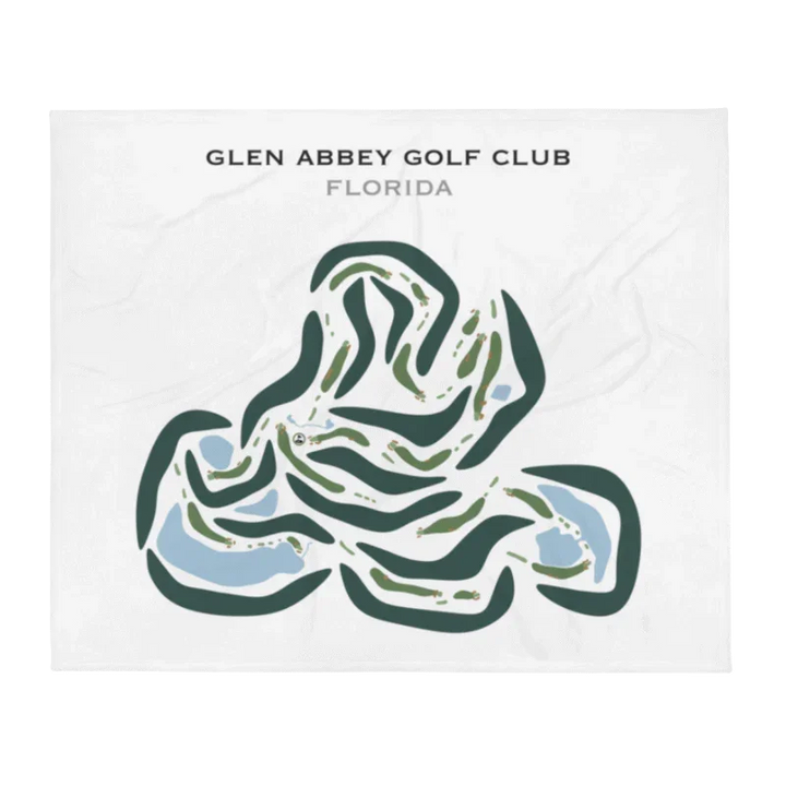 Glen Abbey Golf Club, Florida - Printed Golf Courses