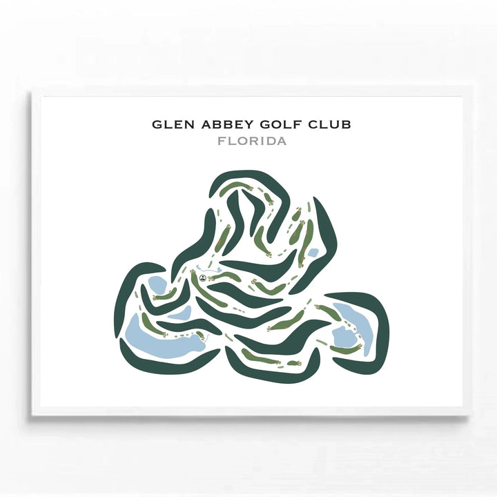 Glen Abbey Golf Club, Florida - Printed Golf Courses