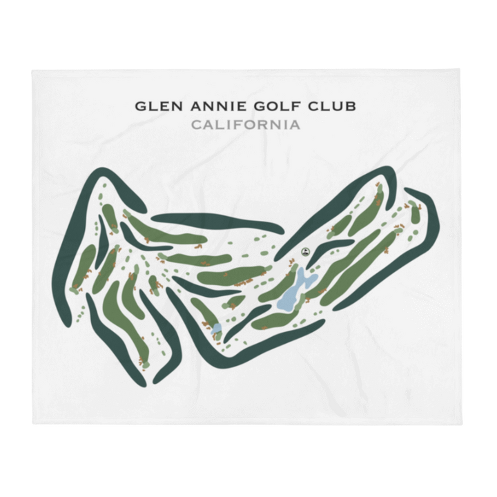 Glen Annie Golf Club, California - Printed Golf Courses