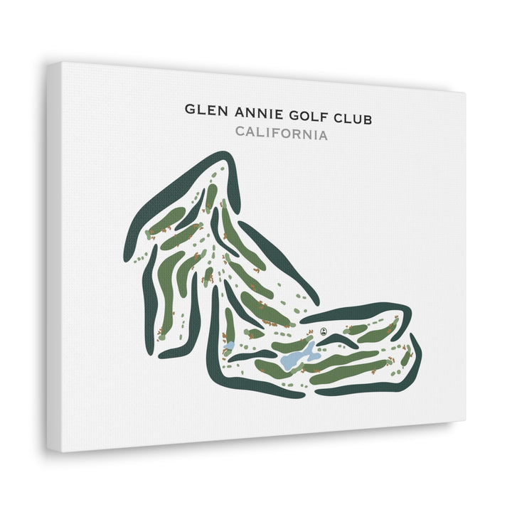 Glen Annie Golf Club, California - Printed Golf Courses