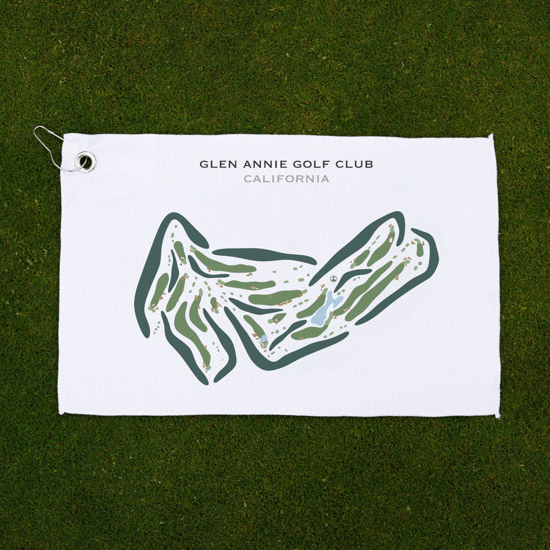 Glen Annie Golf Club, California - Printed Golf Courses