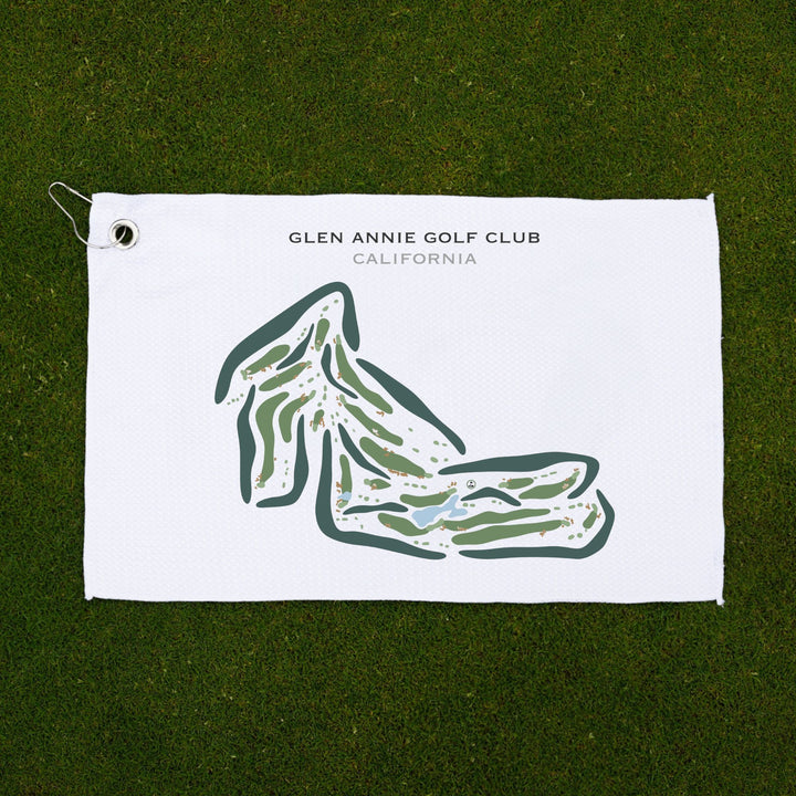 Glen Annie Golf Club, California - Printed Golf Courses