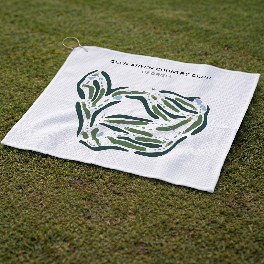 Glen Arven Country Club, Georgia - Printed Golf Course