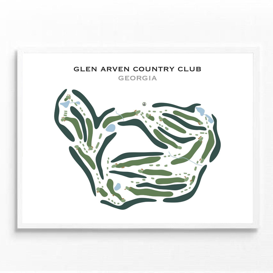 Glen Arven Country Club, Georgia - Golf Course Prints