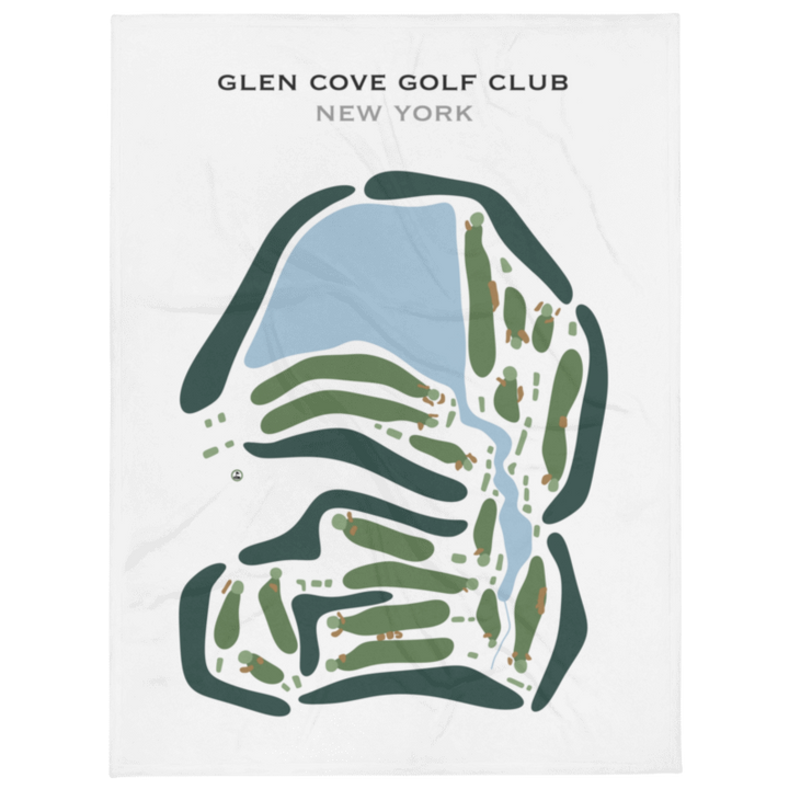 Glen Cove Golf Club, New York - Printed Golf Courses